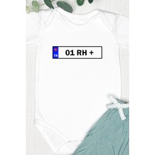 Tuğba Baby Pamuklu Organik Baskı Boyalı Çıtçıtlı Bebek Body ve Zıbın