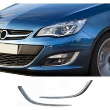 A&G Tuning Opel Astra J Krom Sis Farı Çerçevesi 2prç 2012 - 2014 P.çelik