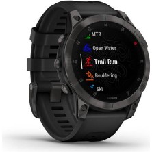 Garmin Epix Sapphire - Siyah Titanyum Akıllı Multispor Saat