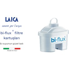 LAICA Akıllı Filtreli Su Arıtmalı Filtre Sürahi İçin Bi-Flux 3'lü Yedek Filtresi