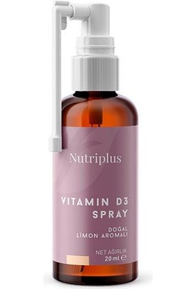 Nutriplus D3 Vitamin Takviyesi- 20 ml Sprey