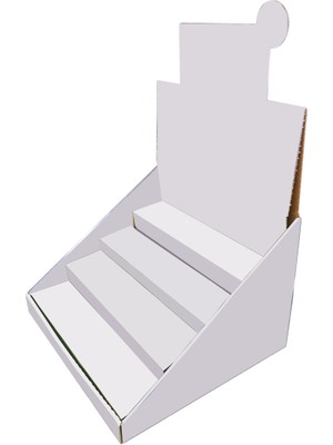 Prigo STD31 30X33X49,5 cm Tezgah Üstü Karton Teşhir Standı