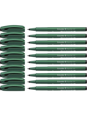Schneider Topwriter 147 0,6 mm Siyah Fiber Kalem 10 Adet