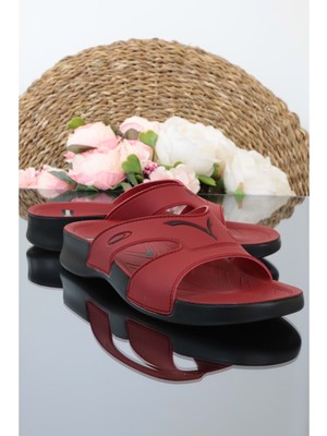 Ceyo Konfores 1163-3400-2 Tam Anatomik Terlik - NKT01163-KIRMIZI-40