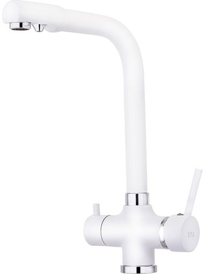 Bms Armatür Arıtmalı Evye Batarya Mat Beyaz (White) 379B