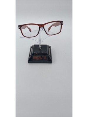 Stand Market  Güneş Enerjili Dönerli Gözlük Standı Siyah