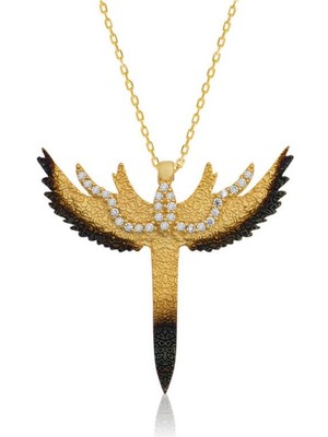 925 Gümüş Kılıc 925 Ayar Gümüş Kolye