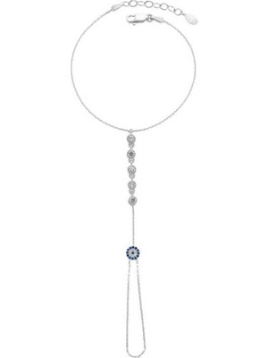 925 Gümüş Nazar Su Yolu Şahmeran 925 Ayar Gümüş Bileklik