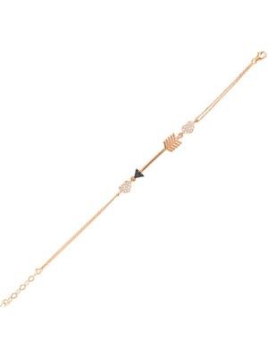 925 Gümüş Aşk Oku 925 Ayar Gümüş Bileklik