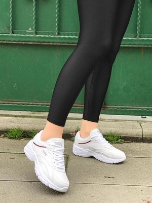 U.S. Polo Assn. Tracey Yüksek Taban Beyaz Kadın Spor Ayakkabı V5