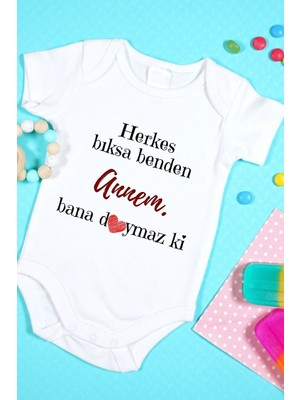Tuğba Baby Özel Tasarım Bebek Zıbın Çıtçıtlı Body