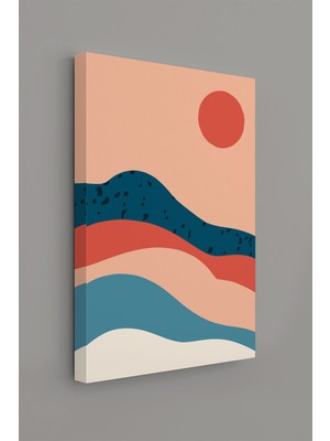 Stella Store Soyut Modern Minimal  Kanvas Tablosu 3'lü Canvas Tablo Seti