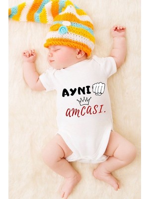Tuğba Baby Özel Tasarım Bebek Zıbın - Çıtçıtlı Body (Aynı Amcası 2 !)