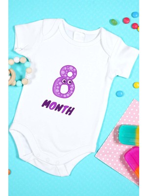 Tuğba Baby Özel Tasarım Bebek Zıbın Çıtçıtlı Body 8 Month