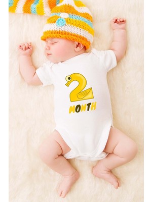 Tuğba Baby Özel Tasarım Bebek Zıbın - Çıtçıtlı Body (2 Month )