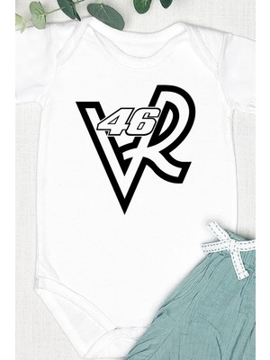 Tuğba Baby %100 Pamuklu Organik Baskı Boyalı Çıtçıtlı Bebek Body & Zıbın