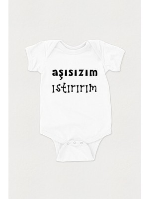 Tuğba Baby Baskılı Çıtçıtlı Bebek Body Zıbın