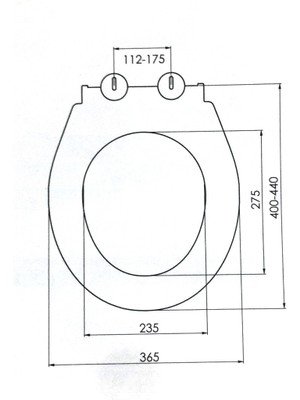 Ardini YVZ Klozet Kapağı Alaçatı Thermoplast
