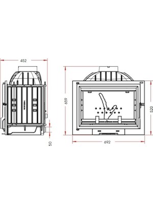 Invicta 700 Philos Şömine Haznesi Ithal 9771 01