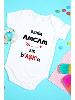 Tuğba Baby Özel Tasarım Bebek Zıbın - Çıtçıtlı Body (Benim Amcam Bir B'aşk'a!)