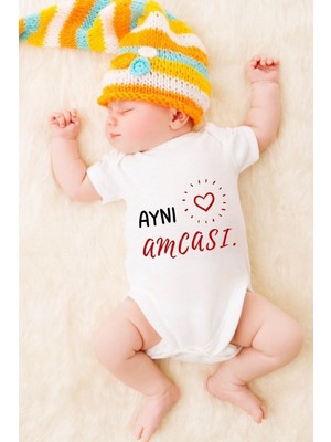 Tuğba Baby Özel Tasarım Bebek Zıbın - Çıtçıtlı Body (Aynı Amcası !)