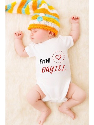 Tuğba Baby Özel Tasarım Bebek Zıbın - Çıtçıtlı Body (Aynı Dayısı!)