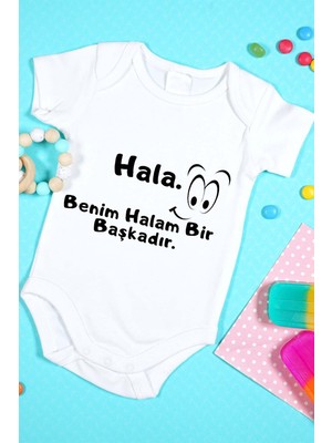 Tuğba Baby Özel Tasarım Bebek Zıbın 0 3 Yaşa Kadar Uygun Benim Halam Bir Başkadır!
