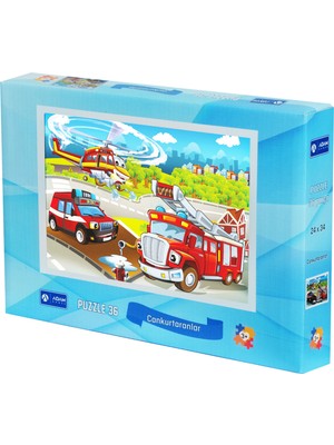 Adam Games Cankurtaranlar 36 Parça Puzzle Yapboz