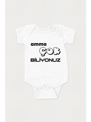 Tuğba Baby Organik Baskılı Çıtçıtlı Bebek Body & Zıbın