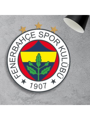 Retavo Fenerbahçe Renkli Metal Tablo