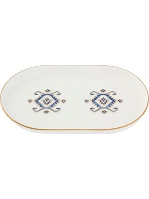 Porland Arabesque Serisi 18CM Kayık Tabak Desen5