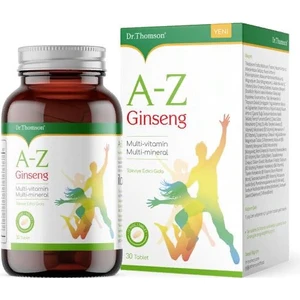 Dr. Thomson A-Z Ginseng Multivitamin Ve Multimineral 30 Tablet