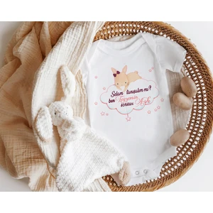 Niles Baby Shop Nilesbabyshop Selam Tanışalım Mı Ben Teyzemin Sonsuz Aşkı Yazılı Kısa Kol Zıbın