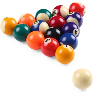 25 mm / 38 mm Çocuk Bilardo Masa Topları Set Reçine (Yurt Dışından)