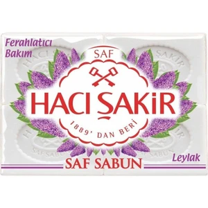 Hacı Şakir Saf Sabun Leylak 600 g Ferahlatıcı Doğal Bakım Özellikleriyle