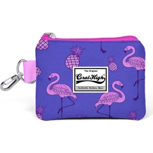 Coral High Kids Lavanta Flamingo Desenli Bozuk Para Çantası 21726