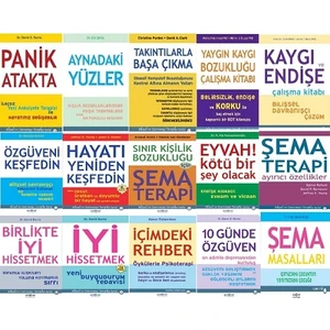 İyi Hissetmek - Panik Atakta - Hayatınızın Amacı - 15 Kitap Set