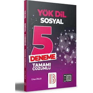 Benim Hocam Yayınları YÖKDİL Sosyal Tamamı Çözümlü 5 Deneme