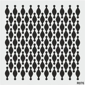 E Hobici  Ardışık Desen Stencil Şablon 25 x 25 cm R-076