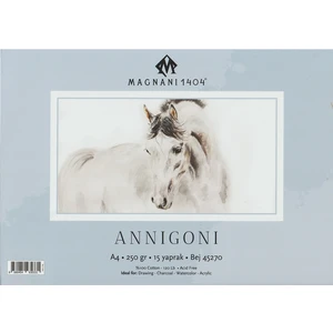 1404 Annigoni Bej Eskiz Defteri 250GR A4 15 Yaprak N:45270