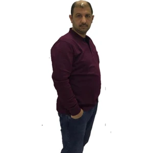 Polo Yaka Erkek Sweatshirt