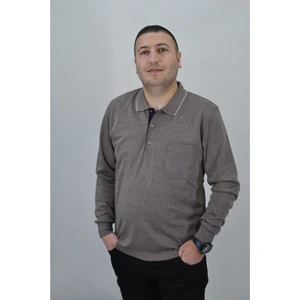 Polo Yaka Erkek Sweatshirt