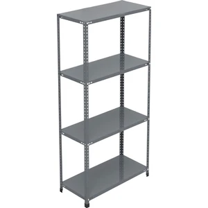 Uzman Grup Raf Sistemleri 4 Raflı 2 Metre 31X75 Çelik Raf - Depo Rafı - Kiler Rafı - Arşiv Rafı - Dosya Rafı