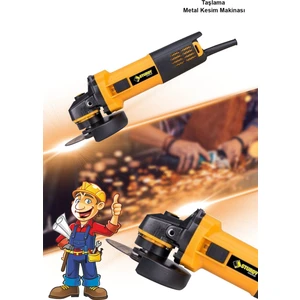 Professional 2500 Watt 125 mm Avuç Içi Taşlama Makinesi