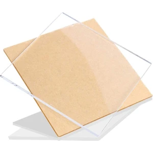 2mm Şeffaf Pleksi Levha Cam Görünümlü Pleksi Akrilik Pleksiglas