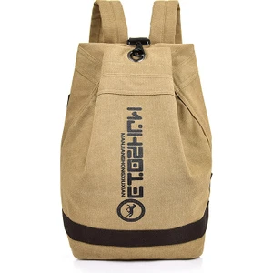 15.6" Laptop Sırt Çantası Seyahat Dayanıklı Kanvas Çanta (Yurt Dışından)