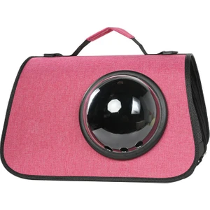 Şeffaf Astronot Kırılmaz Kedi Köpek Taşıma Çantası 40 x 26 x 26 cm (Yurt Dışından)