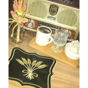 2'li Başak Desenli Kokteyl Peçetesi