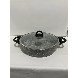 Evita Granit Basık Tencere 32 cm