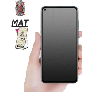 Oppo A74 Mat Ekran Seramik Tam Kaplayan Kırılmaz Cam Nano Ekran Koruyucu